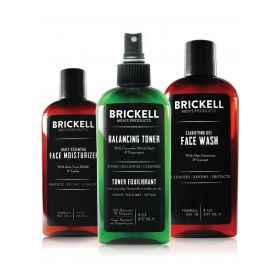 Brickell Daily Face Cleanse Routine for Oily Skin