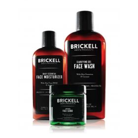 Brickell Men's Daily Advanced Face Care Routine I