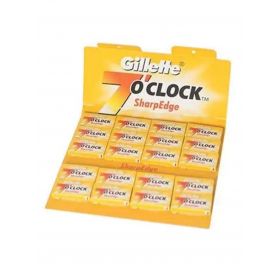 Gillette 7 O'Clock Sharp Edge Scheermesjes (100 Stuks)