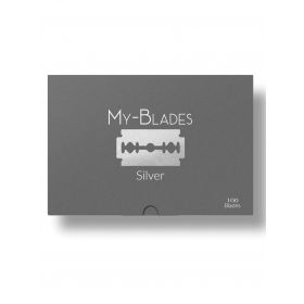 My-Blades Silver Double-Edge Scheermesjes (100 Stuks)